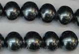 CSB817 15.5 inches 13*15mm oval shell pearl beads wholesale