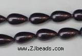 CSB856 15.5 inches 8*14mm teardrop shell pearl beads wholesale