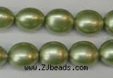 CSB881 15.5 inches 13*15mm nuggets shell pearl beads wholesale