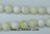 CSB953 15.5 inches 10mm round shell pearl beads wholesale