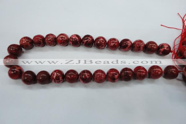 CSE162 15.5 inches 10mm round dyed natural sea sediment jasper beads