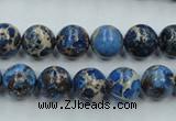 CSE211 15.5 inches 8mm round dyed natural sea sediment jasper beads