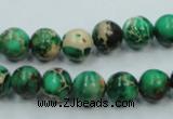 CSE220 15.5 inches 8mm round dyed natural sea sediment jasper beads