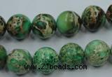 CSE224 15.5 inches 20mm round dyed natural sea sediment jasper beads