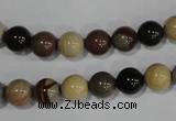 CSE5202 15.5 inches 8mm round sea sediment jasper beads wholesale