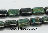 CSG08 15.5 inches 10*14mm rectangle long spar gemstone beads wholesale