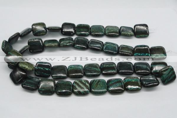 CSG16 15.5 inches 20*20mm square long spar gemstone beads wholesale