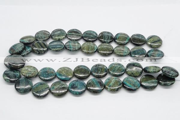 CSG18 15.5 inches 10mm flat round long spar gemstone beads wholesale
