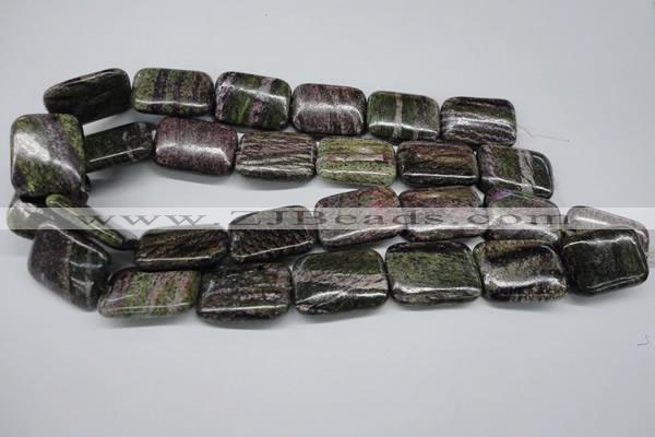 CSG78 15.5 inches 22*30mm rectangle long spar gemstone beads wholesale