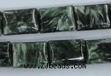 CSH12 15.5 inches 13*18mm rectangle natural seraphinite beads