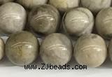 CSL152 15.5 inches 8mm round 

sliver leaf jasper beads wholesale