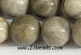 CSL154 15.5 inches 12mm round 

sliver leaf jasper beads wholesale