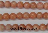 CSM03 15.5 inches 8mm round salmon stone beads wholesale