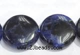 CSO10 15.5 inches A grade 10mm coin sodalite beads wholesale