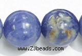 CSO16 15.5 inches 10mm round AB grade sodalite gemstone beads