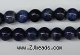 CSO401 15.5 inches 6mm round dyed sodalite gemstone beads