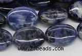 CSO48 15.5 inches 15*20mm oval sodalite gemstone beads wholesale