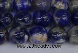 CSO514 15.5 inches 12mm round orange sodalite beads wholesale