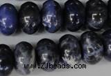 CSO53 15.5 inches 12*18mm rondelle sodalite gemstone beads