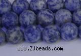 CSO532 15.5 inches 8mm round matte African sodalite beads wholesale