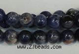 CSO61 15.5 inches 6mm round sodalite gemstone beads wholesale