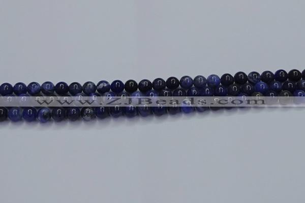 CSO611 15.5 inches 6mm round sodalite gemstone beads wholesale