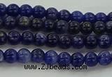 CSO631 15.5 inches 4mm round sodalite gemstone beads wholesale