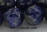 CSO639 15.5 inches 20mm round sodalite gemstone beads wholesale