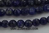 CSO642 15.5 inches 6mm faceted round sodalite gemstone beads