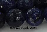 CSO648 15.5 inches 18mm faceted round sodalite gemstone beads