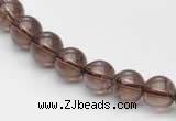 CSQ12 8mm round A grade natural smoky quartz beads Wholesale
