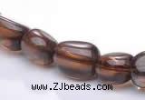 CSQ17 A grade multi sizes irregular natural smoky quartz beads