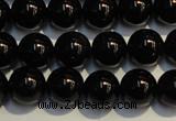 CSQ403 15.5 inches 10mm round black morion smoky quartz beads