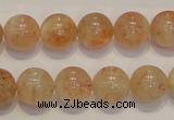 CSS18 15.5 inches 12mm round natural sunstone beads wholesale