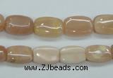 CSS210 15.5 inches 10*14mm rectangle natural sunstone beads