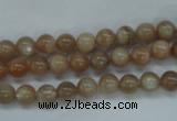 CSS241 15.5 inches 6mm round natural sunstone beads