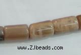 CSS253 15.5 inches 10*16mm column natural sunstone beads