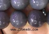 CSS318 15.5 inches 12mm round black sunstone gemstone beads