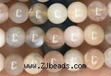 CSS690 15.5 inches 4mm round sunstone beads wholesale