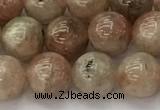 CSS722 15.5 inches 8mm round sunstone beads wholesale
