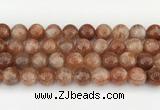 CSS756 15.5 inches 12mm round golden sunstone beads wholesale