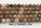CSS779 15.5 inches 14mm round sunstone gemstone beads wholesale