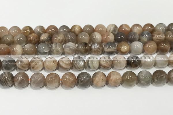 CSS807 15 inches 10mm round rainbow sunstone beads