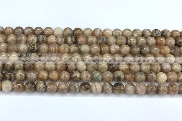 CSS840 15 inches 6mm round sunstone gemstone beads