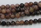 CST02 15.5 inches 6mm round staurolite gemstone beads wholesale