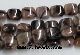 CST08 15.5 inches 10*10mm square staurolite gemstone beads wholesale