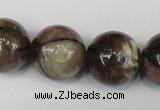 CST40 15.5 inches 20mm round staurolite gemstone beads wholesale