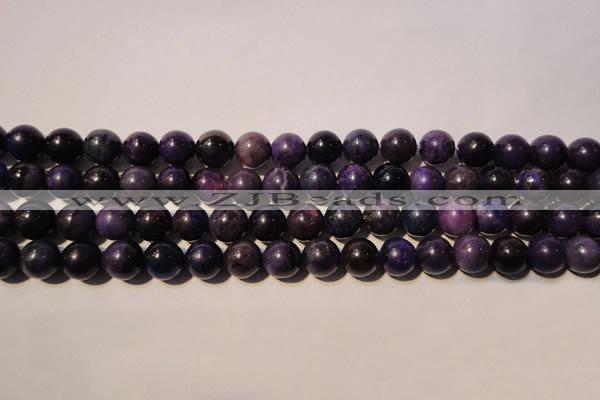 CSU112 15.5 inches 7mm round natural sugilite gemstone beads