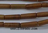 CTB331 15.5 inches 4*13mm tube Chinese picture jasper beads wholesale