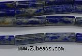 CTB356 15.5 inches 4*13mm tube lapis lazuli beads wholesale